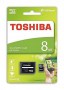 Cartão de Memória 8GB MicroSDHC Toshiba